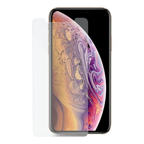 URBAN FACTORY Protection d écran en verre trempé pour iPhone XS Plus 2D