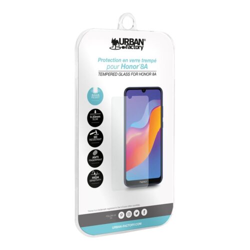 URBAN FACTORY PROTECTION EN VERRE TREMPE POUR HONOR 8A