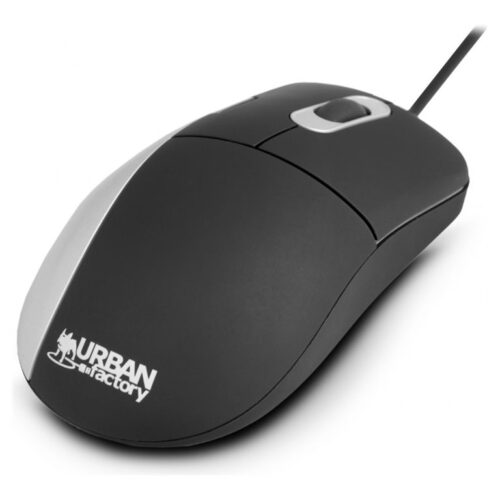 URBAN FACTORY Souris Desktop Silk Mouse – filaire – boite blanche