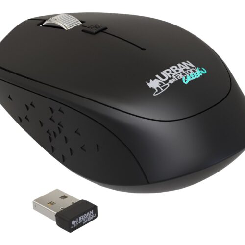 URBAN FACTORY Souris sans fil 2.4ghz Eco USB-A/C