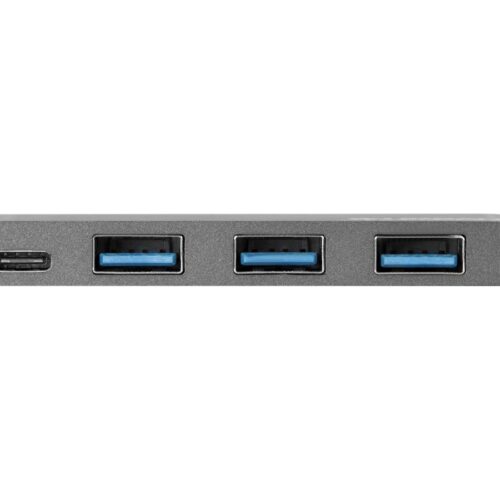 URBAN FACTORY TYPE-C HUB 3xUSB 3.0 DARK GREY