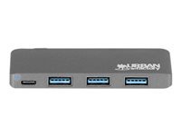URBAN FACTORY TYPE-C HUB 3xUSB 3.0 DARK GREY