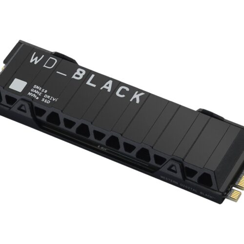 WD Black 1To SN850 NVMe SSD Supremely Fast PCIe Gen4 x4 M.2 with heatsink internal single-packed