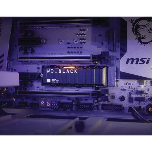 WD Black 2To SN850 NVMe SSD Supremely Fast PCIe Gen4 x4 M.2 with heatsink internal single-packed