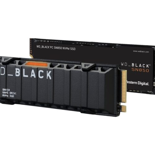 WD Black SN850 NVMe SSD with Heatsink PCIe Gen4 1To