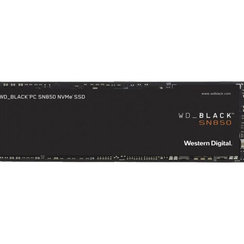 WD Black SN850 NVMe SSD with Heatsink PCIe Gen4 500Go
