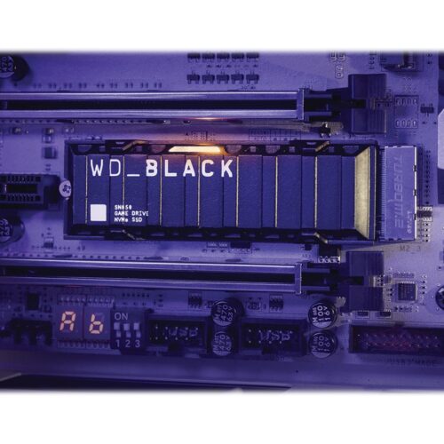 WD Black SN850 NVMe SSD with Heatsink PCIe Gen4 500Go