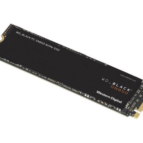 WD Black SN850 NVMe SSD with Heatsink PCIe Gen4 500Go