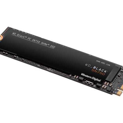 WD Black SSD SN750 Gaming 1TB PCIe Gen3 8Gb/s M.2 High-Performance NVMe SSD Bulk