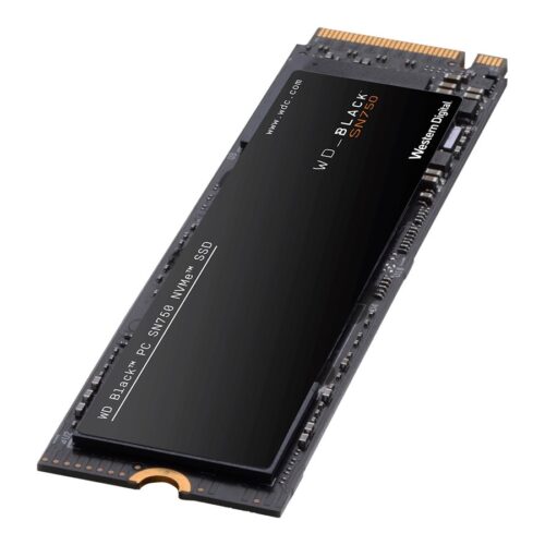 WD Black SSD SN750 Gaming 2To PCIe Gen3 8Go/s M.2 High-Performance NVMe SSD Bulk