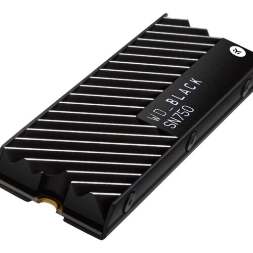 WD Black SSD SN750 Gaming 2To PCIe Gen3 8Go/s M.2 High-Performance NVMe SSD Bulk with heatsink