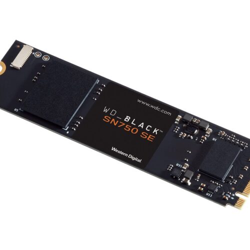 WD Black SSD SN750 SE Gaming NVMe 1To PCIe Gen4 compatible with PCIe Gen3 M.2 High-Performance NVMe SSD internal single-packed