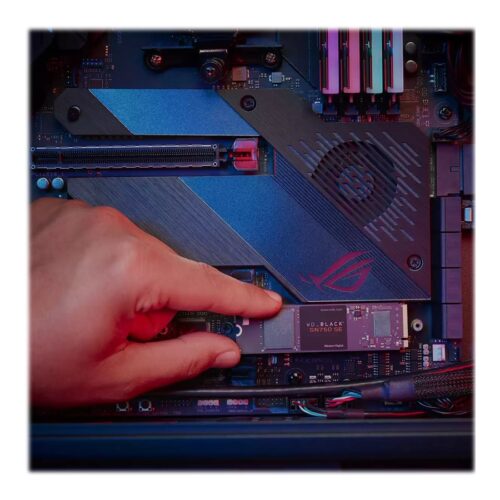 WD Black SSD SN750 SE Gaming NVMe 1To PCIe Gen4 compatible with PCIe Gen3 M.2 High-Performance NVMe SSD internal single-packed