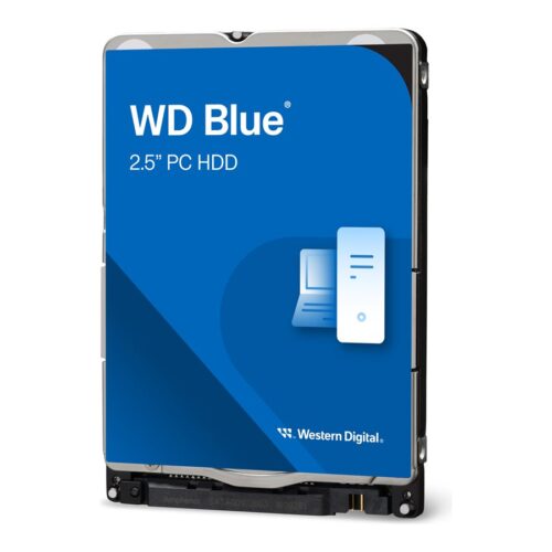 WD Blue Mobile 2TB HDD 7mm 5400Rpm SATA 6Gb/s serial ATA 128MB cache 2.5inch RoHS compliant internal Bulk