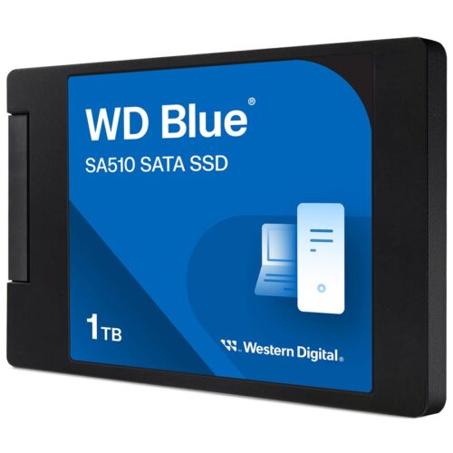 WD Blue SA510 SSD 1To SATA III 6Gb/s cased 2.5p 7mm internal single-packed