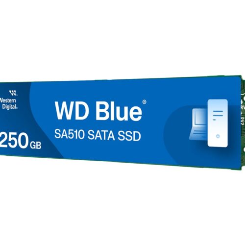 WD Blue SA510 SSD 250Go M.2 2280 SATA III 6Gb/s internal single-packed
