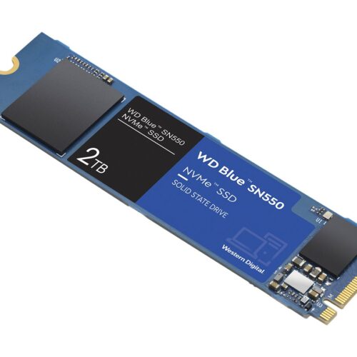 WD Blue SSD SN550 NVMe 2To M.2 2280 PCIe Gen3 8Gb/s internal single-packed