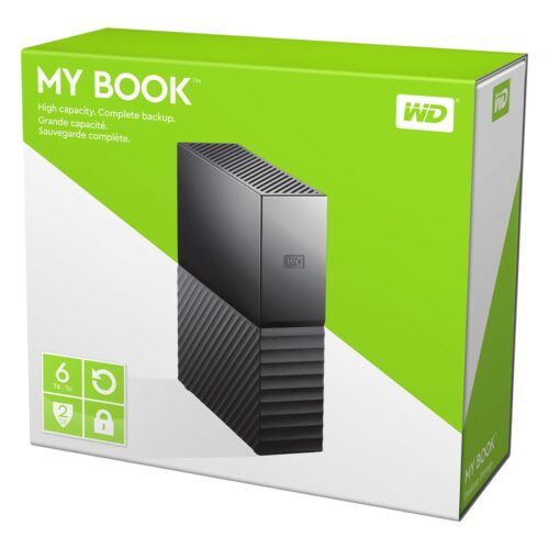 WD My Book 6TB HDD USB3.0 3,5inch RTL extern RoHS compliant WD SmartWare Pro