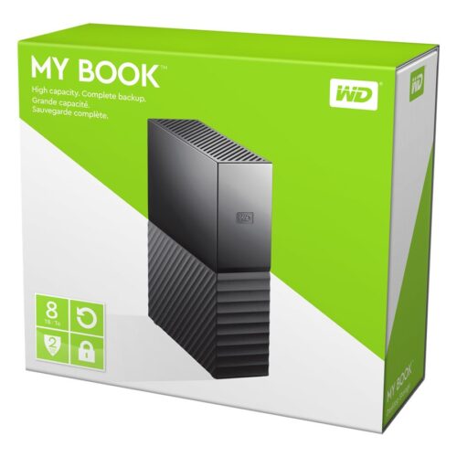 WD My Book 8TB HDD USB3.0 3,5inch RTL extern RoHS compliant WD SmartWare Pro