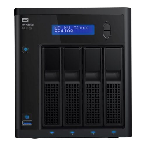 WD My Cloud Pro PR4100 40TB 4Bay NAS 4xHDD 1,6GHz QuadCore processor 4Gb RAM RAID 0 1 JBOD 2xUSB3.0 External RTL