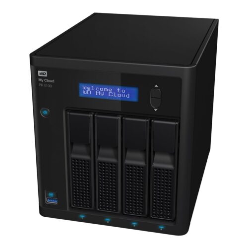 WD My Cloud Pro PR4100 40TB 4Bay NAS 4xHDD 1,6GHz QuadCore processor 4Gb RAM RAID 0 1 JBOD 2xUSB3.0 External RTL