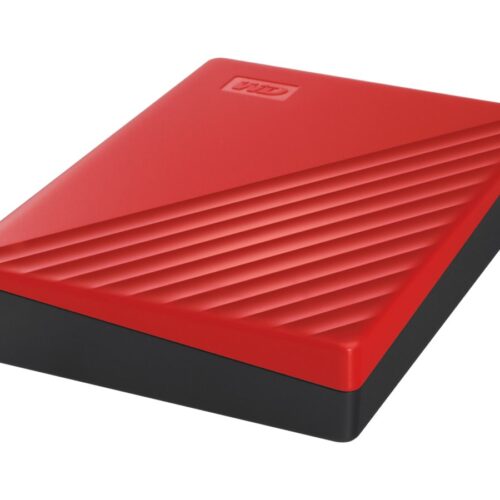WD My Passport 4To portable HDD USB3.0 USB2.0 compatible Red Retail