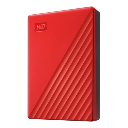 WD My Passport 4To portable HDD USB3.0 USB2.0 compatible Red Retail