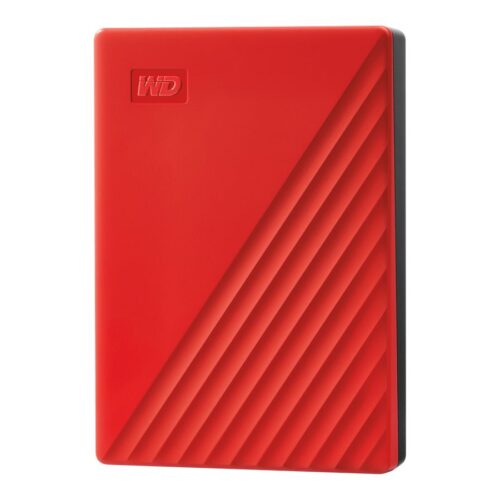 WD My Passport 4To portable HDD USB3.0 USB2.0 compatible Red Retail