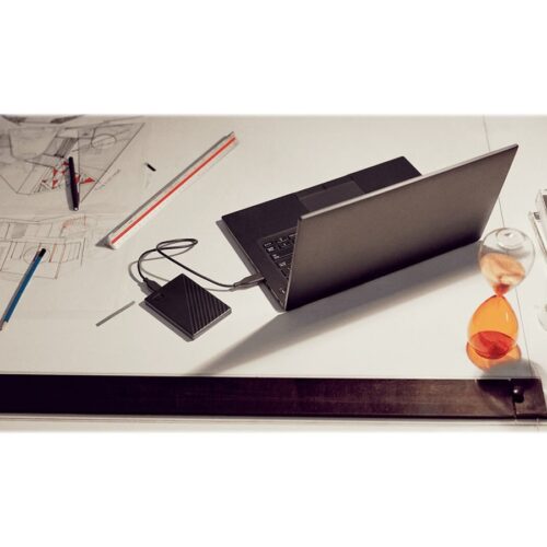 WD My Passport 5To portable HDD USB3.0 USB2.0 compatible Black Retail
