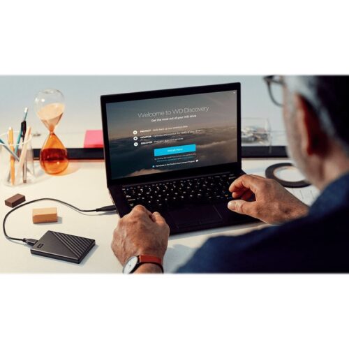 WD My Passport 5To portable HDD USB3.0 USB2.0 compatible Black Retail