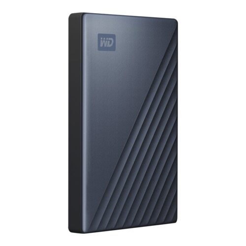 WD My Passport Ultra 2To Blue USB-C/USB3.0 HDD 2.5p Metal finish RTL portable extern