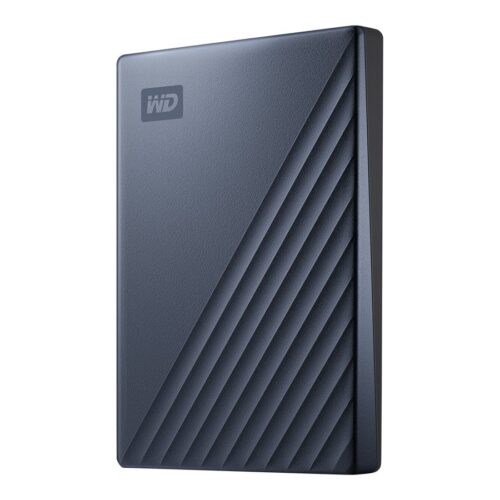WD My Passport Ultra 2To Blue USB-C/USB3.0 HDD 2.5p Metal finish RTL portable extern