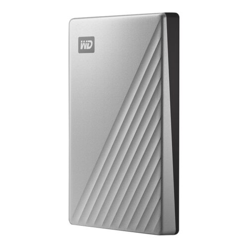 WD My Passport Ultra 2To Silver USB-C/USB3.0 HDD 2.5p Metal finish RTL portable extern