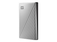 WD My Passport Ultra 2To Silver USB-C/USB3.0 HDD 2.5p Metal finish RTL portable extern