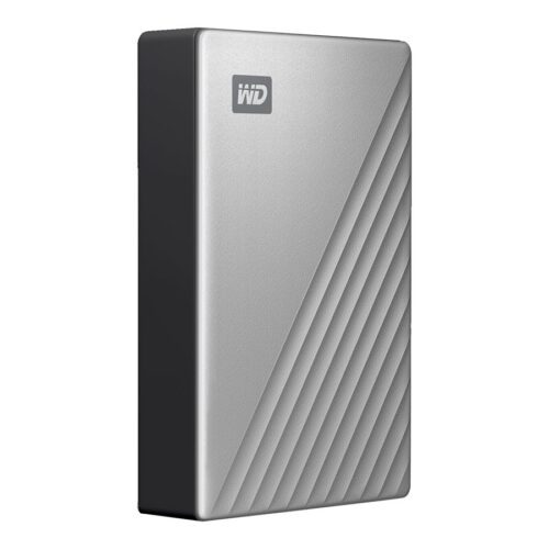 WD My Passport Ultra 4To Silver USB-C/USB3.0 HDD 2.5p Metal finish RTL portable extern