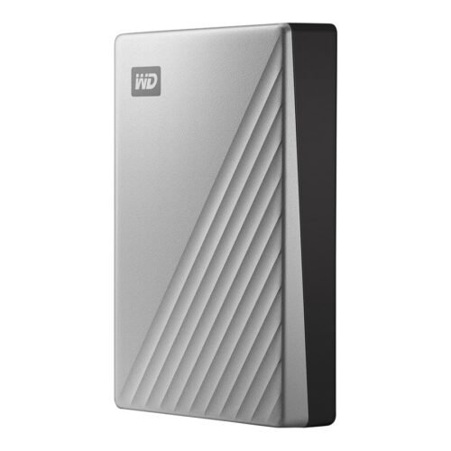 WD My Passport Ultra Mac 4To Silver USB-C/USB3.0 HDD 2.5p Metal finish RTL portable extern