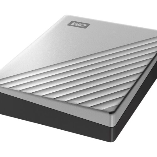 WD My Passport Ultra Mac 5To Silver USB-C/USB3.0 HDD 2.5p Metal finish RTL portable extern