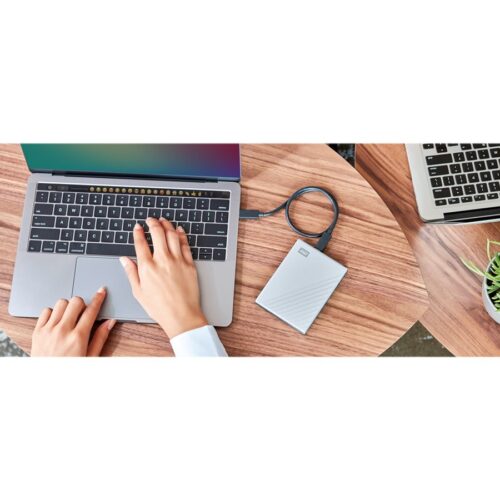 WD My Passport Ultra Mac 5To Silver USB-C/USB3.0 HDD 2.5p Metal finish RTL portable extern
