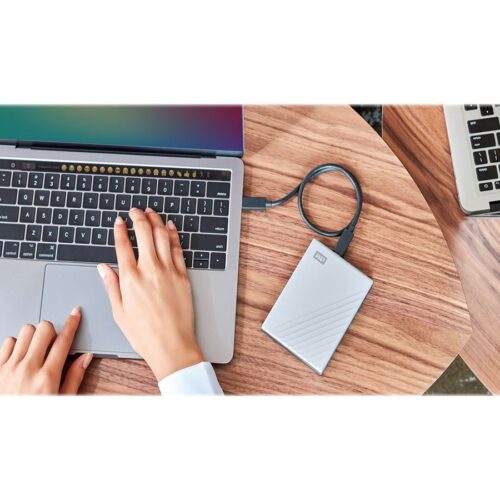 WD My Passport Ultra Mac 5To Silver USB-C/USB3.0 HDD 2.5p Metal finish RTL portable extern