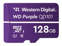 WD Purple 128Go Surveillance microSD XC Class – 10 UHS 1