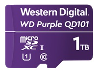 WD Purple 1To Surveillance microSD XC Class – 10 UHS 1