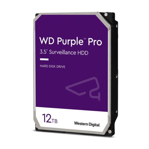 WD Purple Pro 12To SATA 6Gb/s HDD 3.5p internal 7200Tpm 256Mo Cache 24×7 Bulk