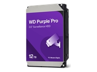 WD Purple Pro 12To SATA 6Gb/s HDD 3.5p internal 7200Tpm 256Mo Cache 24×7 Bulk