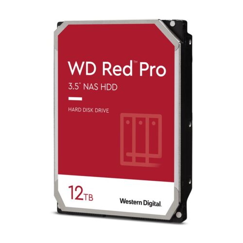 WD Red Pro 12To SATA 6Gb/s 512Mo Cache Internal 3.5p 24×7 7200tpm
