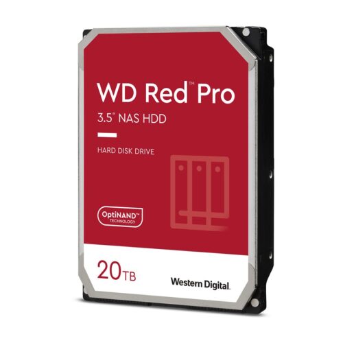 WD Red Pro 20To 3.5p 6Gb/s SATA NAS HDD
