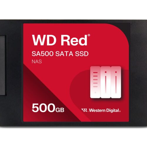 WD Red SSD SA500 NAS 500Go 2.5p SATA III 6 Go/s bulk