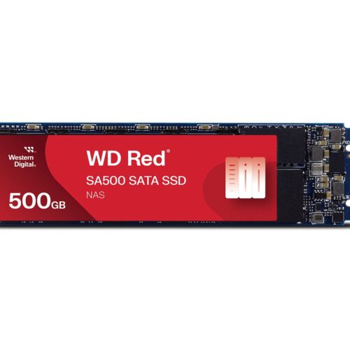 WD Red SSD SA500 NAS 500Go SATA III 6Go/s M.2 2280 Bulk