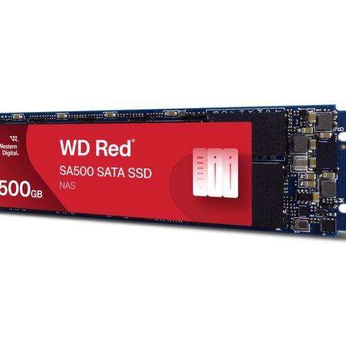 WD Red SSD SA500 NAS 500Go SATA III 6Go/s M.2 2280 Bulk