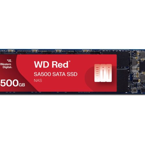 WD Red SSD SA500 NAS 500Go SATA III 6Go/s M.2 2280 Bulk
