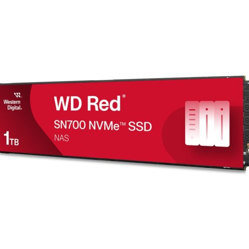 WD Red SSD SN700 NVMe 1To M.2 2280 PCIe Gen3 8Gb/s internal drive for NAS devices